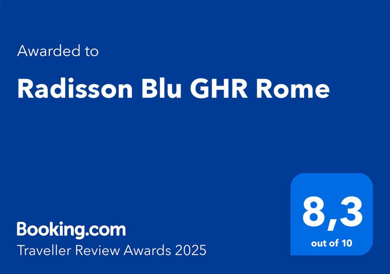 Hotel Radisson Blu Ghr Roma Esterno foto